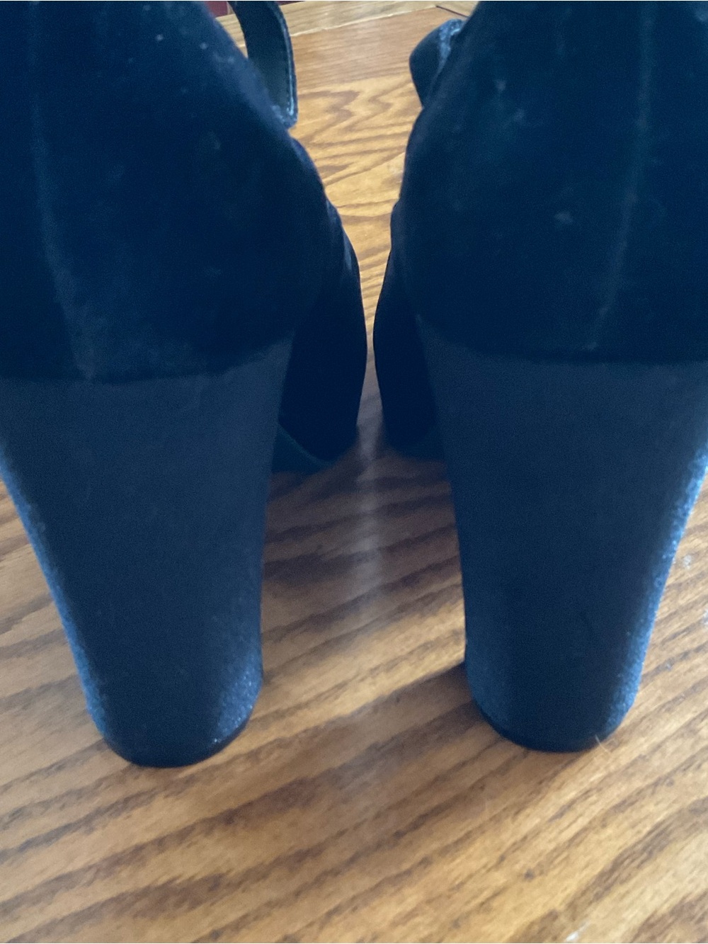 NWOT Torrid Black Faux Suede Mary Jane Style Platform Heel, Sz 8.5WW - Picture 5 of 8